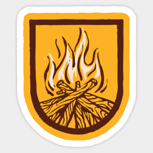 Bonfire Sticker